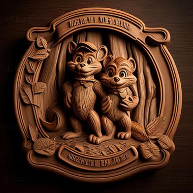 3D модель Гра Chip N Dale Rescue Rangers (STL)